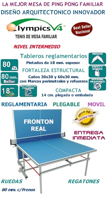Mesa de Ping Pong familiar OLYMPICS V4®