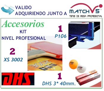 PACK OFERTA MATCH V5® CON KIT DE ACCESORIOS PROFESIONALES
