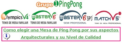 Como elegir una mesa de ping pong