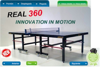Apreci� las mesas de ping pong con nuestro nuevo REAL 360, fotos, videos y mucho m�s