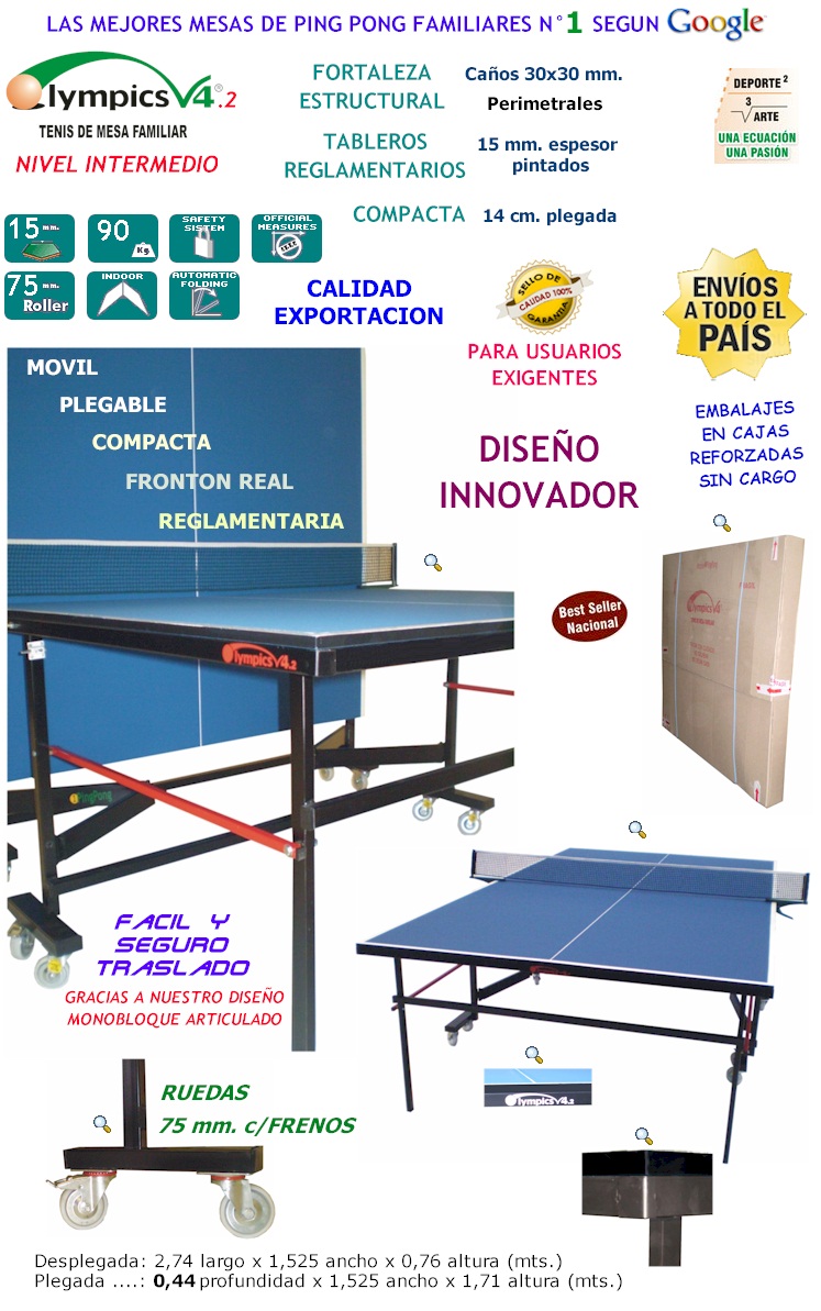 Mesa de ping pong Olympics V4.2