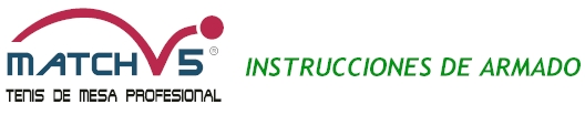 Instrucciones de armado del modelo MATCH V5