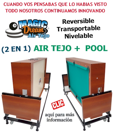 Mesa de Tejo y Pool  Magic Dream Air Tejo