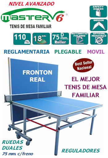 Tenis de mesa MASTER V6� familiar superior