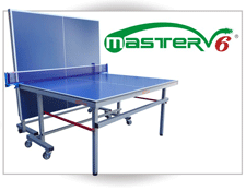 Mesa de ping pong MASTER V6 la mejor para Juego familiar